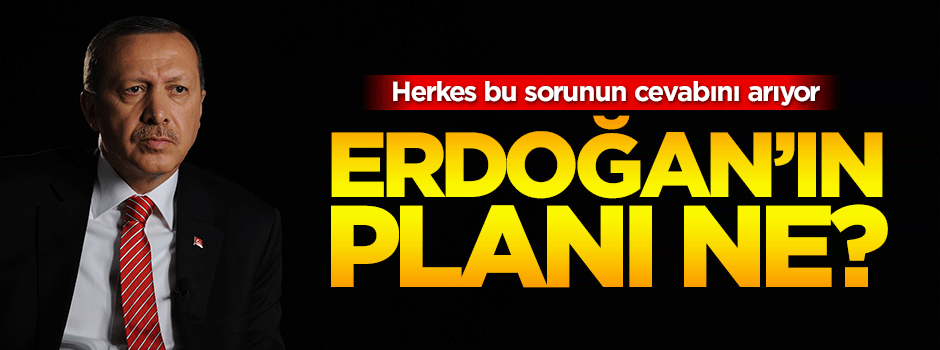Herkes bu sorunun cevabını arıyor: Erdoğan'ın planı ne?