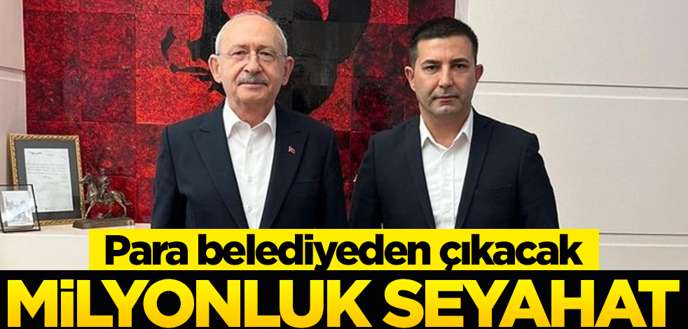 Herkes depremin yarasını sarmaya çalışırken... CHP'li başkandan yurt dışına milyonluk seyahat