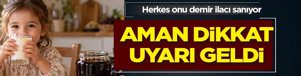 Herkes onu demir ilacı sanıyor: Sütle ve pekmezin miktarı ne kadar olmalı? Uzmanı formülünü bir bir anlattı! 
