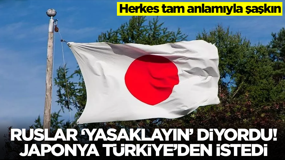 Herkes tam anlamıyla şaşkın: Ruslar 'yasaklayın' diyordu, Japonya Türkiye'den istemeye başladı