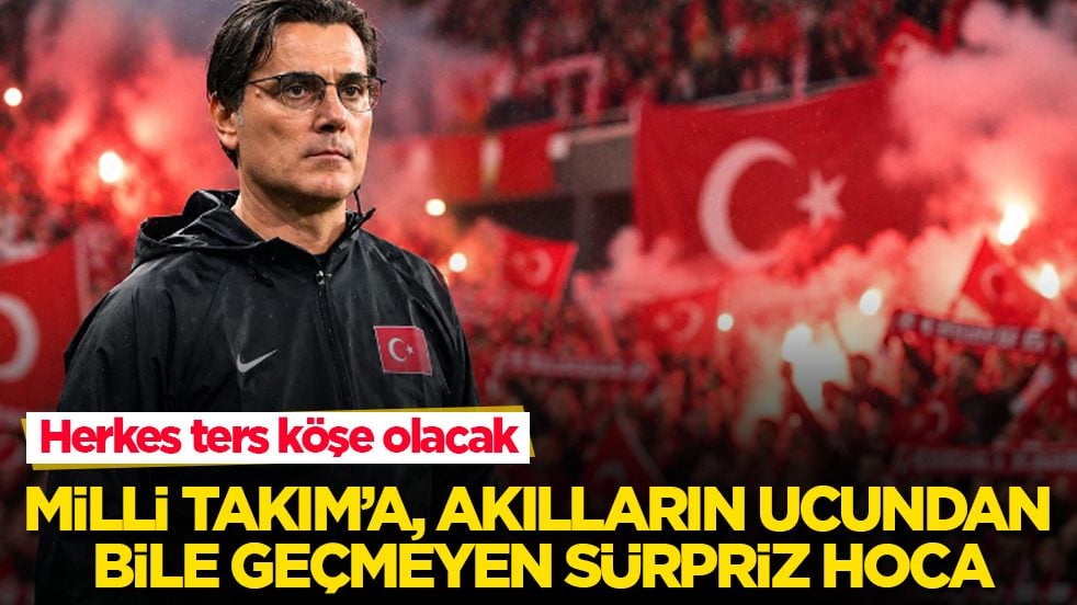 Herkes ters köşe olacak! Milli Takım’a, akılların ucundan bile geçmeyen sürpriz hoca