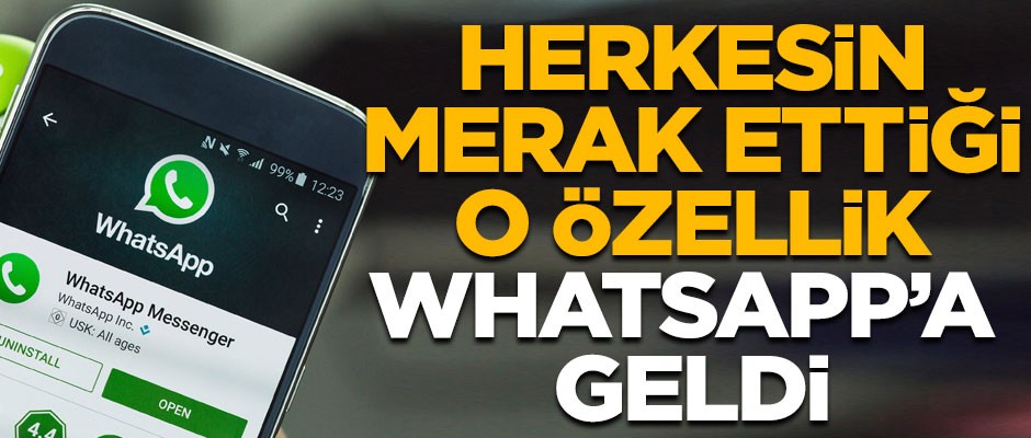 Herkesin beklediği özellik, WhatsApp'a geldi! Bundan sonra mesajlarda...