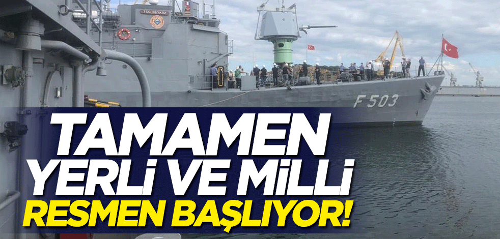 Heyecanlandıran gelişme! "Milli Deniz Topu"nun liman ve deniz testleri başlıyor