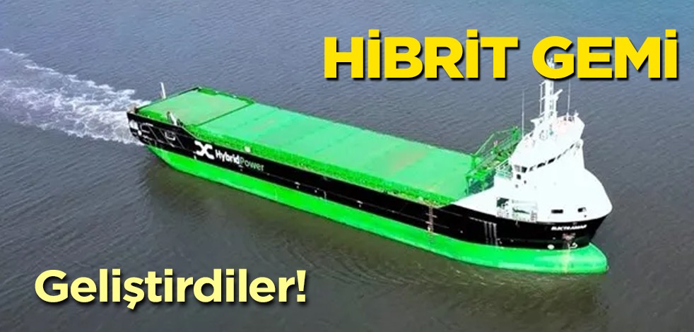 Hibrit gemisini geliştirdiler! Harekete geçerek ilk gemi müşteriye teslim edildi: emisyon miktarı yarı yarıya azaldı! Resmen yayımlandı