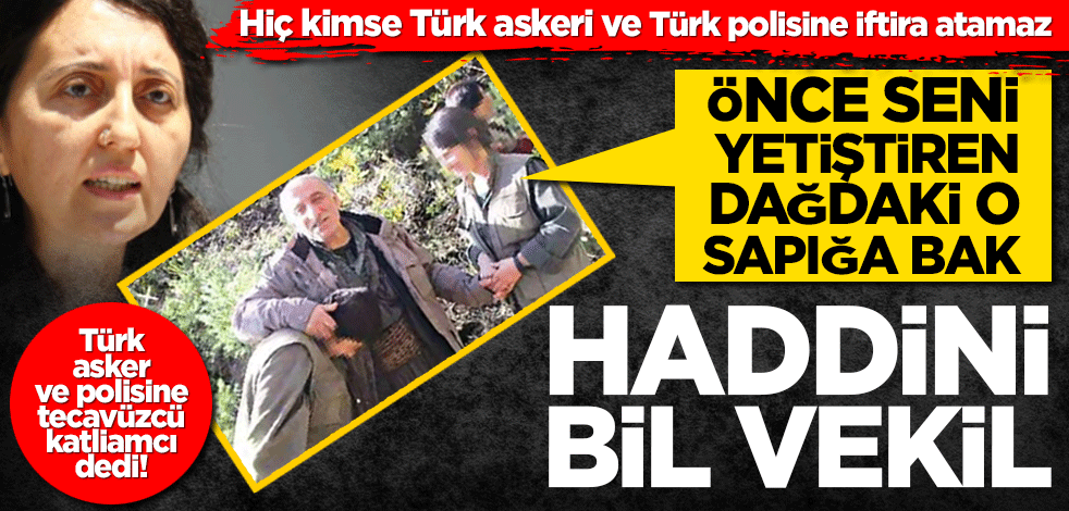 Hiç kimse Türk askeri ve Türk polisine iftira atamaz