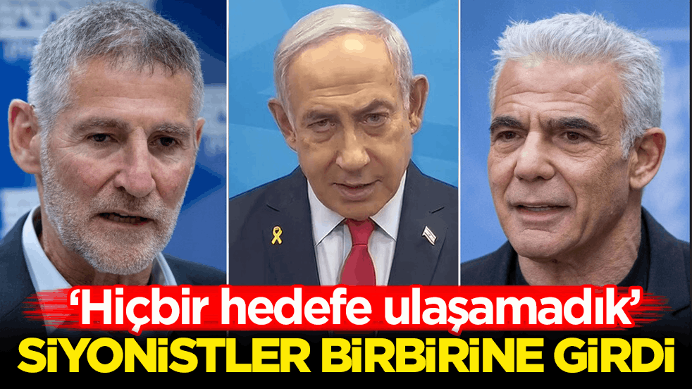 ‘Hiçbir hedefe ulaşamadık’ Siyonistler birbirine girdi