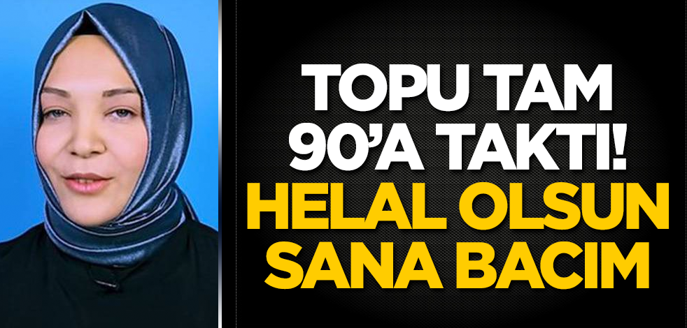Hilal Kaplan çok pis daldı! Topu tam 90'a taktı! Helal olsun sana bacım