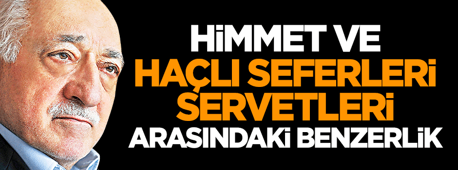 Himmet ile Haçlı Seferleri servetleri arasındaki benzerlik!