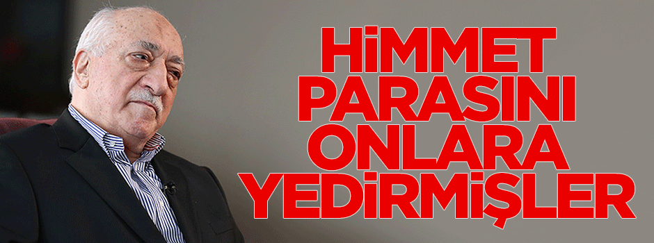 Himmet paraları Yahudi senatörlere yedirmişler