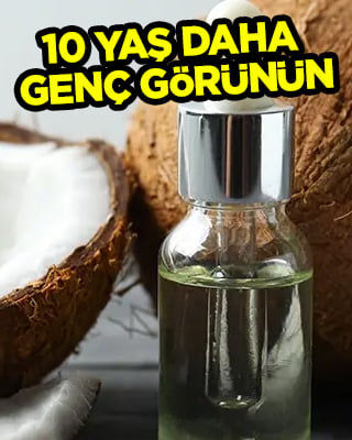 Hindistan cevizi yağı ile 10 yaş daha genç görünün: Yüzünüz cam gibi olur! Kadın, erkek fark etmez