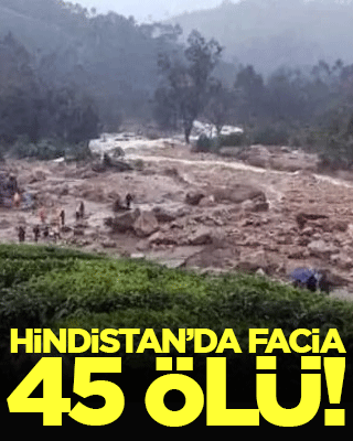 Hindistan'da facia: 45 ölü!