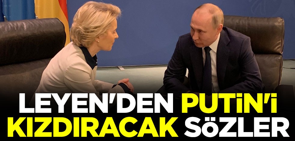 Hindistan'da konuşan Leyen'den Putin'i kızdıracak sözler