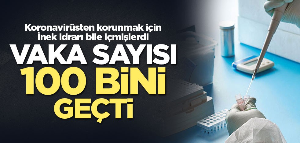 Hindistan'da koronavirüs vaka sayısı 100 bini geçti