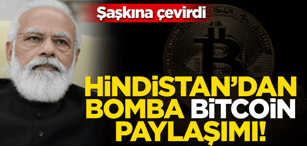 Hindistan'da şaşkına çeviren "Bitcoin" paylaşımı! Hesabı ele geçirdiler