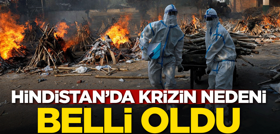 Hindistan'daki krizin nedeni belli oldu!