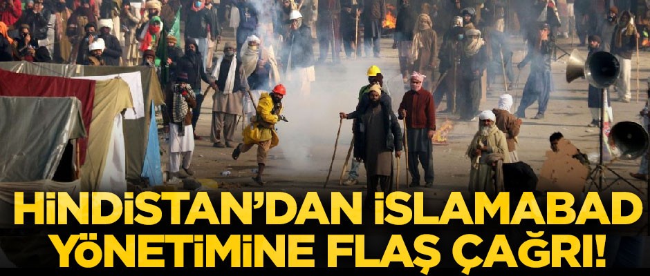 Hindistan'dan Pakistan Yönetimine flaş çağrı! Terör gruplarına karşı...