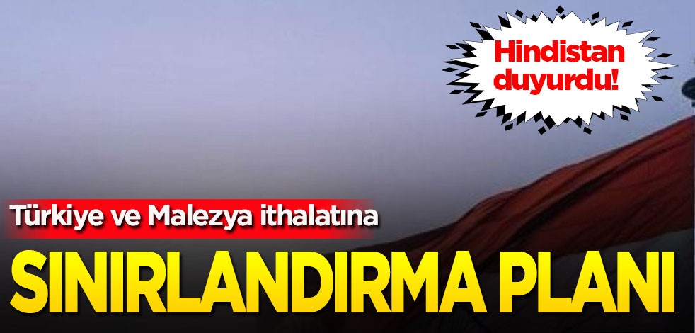 Hindistan'tan Türkiye sınırlandırma planı! Hazırlanıyor, Türkiye'ye karşı harekete geçti! Satın alma süreci...