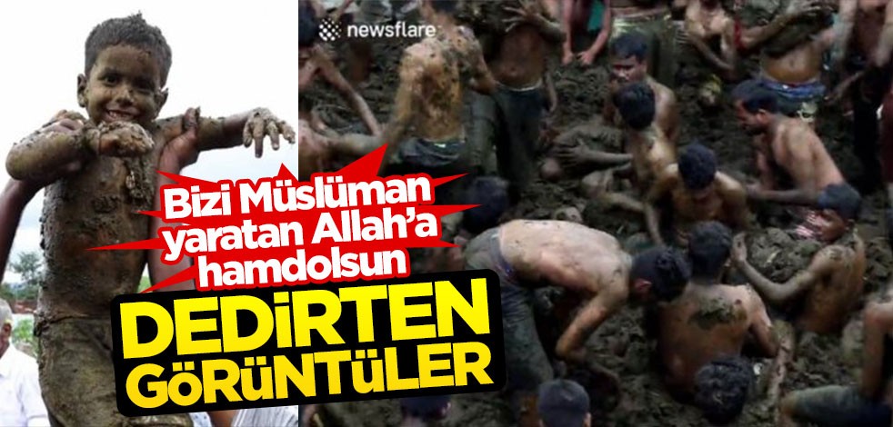 Hindular gübre savaşı yaptı