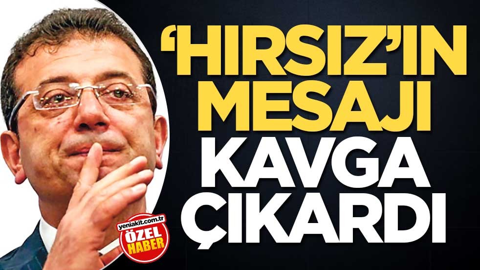 ‘Hırsız’ın mesajı kavga çıkardı