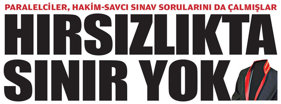 Hırsızlıkta sınır yok