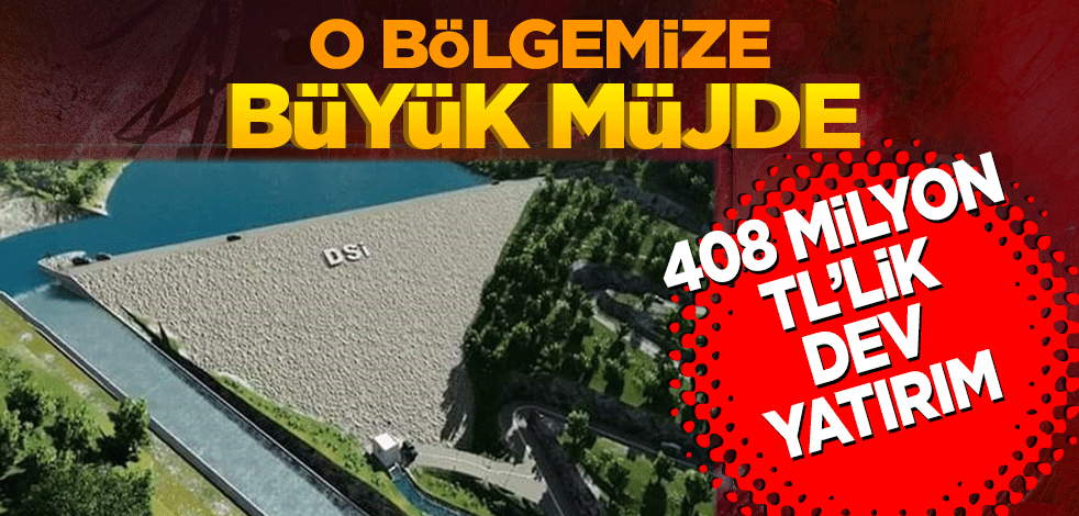 Hisarcık’a 408 milyon TL’lik dev yatırım