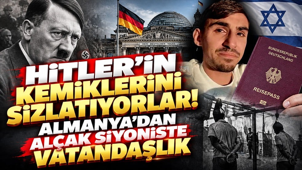 Hitler’in kemiklerini sızlatıyorlar! Almanya’dan alçak Siyonist’e vatandaşlık