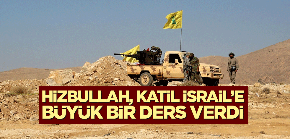 Hizbullah, katil İsrail'e ait araçları hedef aldı