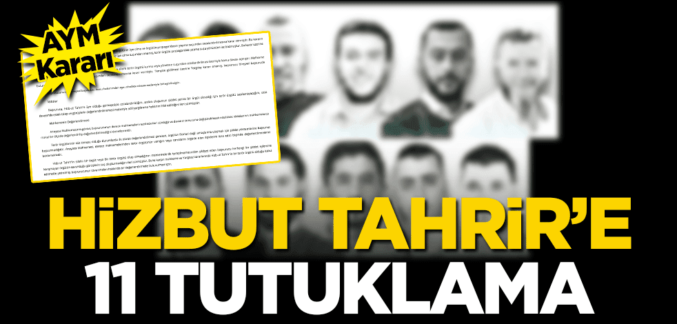 Hizbut Tahrir’e 11 tutuklama