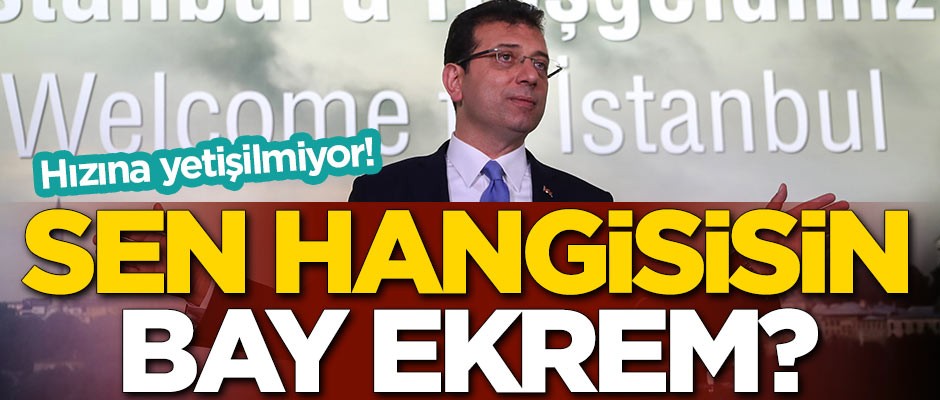 Hızına yetişilmiyor! Sen hangisisin bay Ekrem?