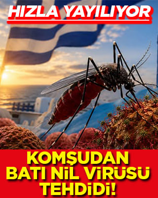 Hızla yayılıyor Komşudan Batı Nil virüsü tehdidi