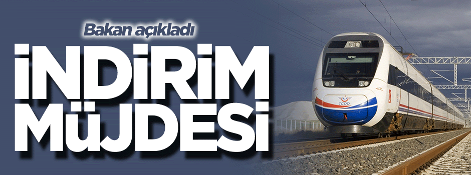 Hızlı Tren'de öğretmenlere yüzde 50 indirim