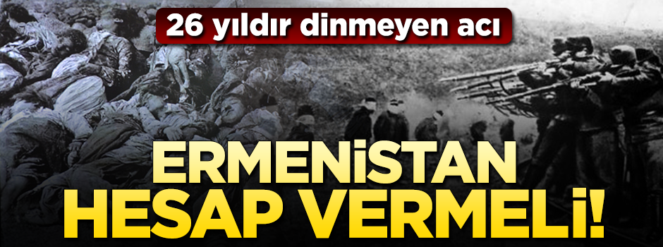 Hocalı için adalet istiyoruz!