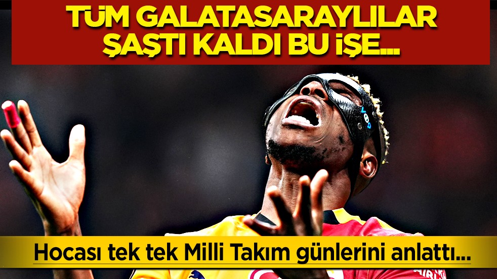 Hocası tek tek açıkladı: Osimhen gerçeği ortaya çıktı: İdman sonu detayı şaşırttı