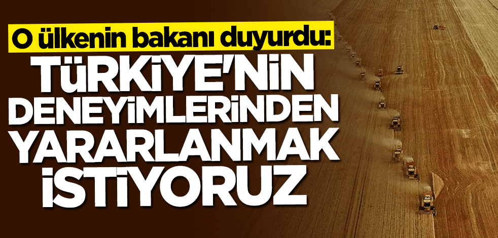 Hocayev: Türkiye'nin deneyimlerinden yararlanmak istiyoruz