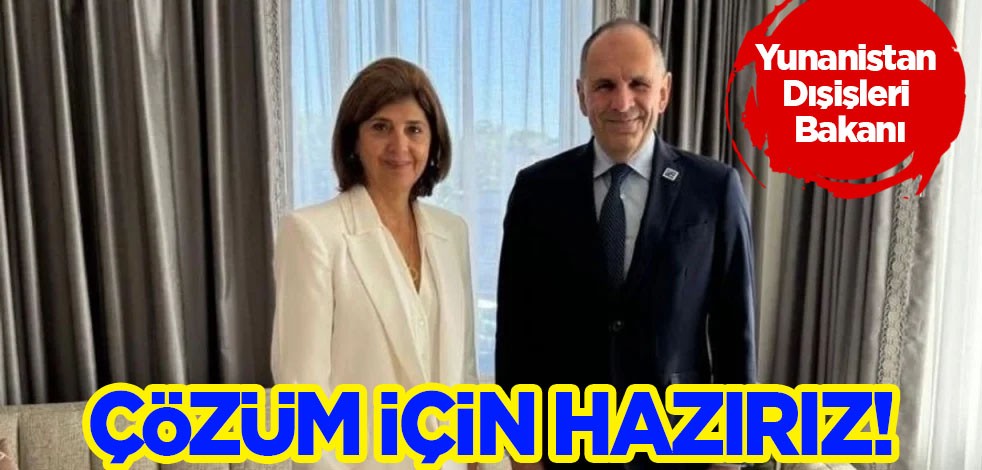  BM sekreteri, Yunanistan Dışişleri Bakanı Yerapetritis ile görüştü: Çağrısını ilan etti! Göreve hazır, haber geldi