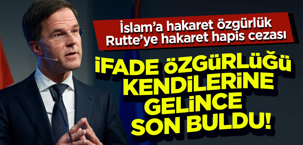Hollanda Başbakanı Rutte'yi tehdit eden kişiye hapis cezası