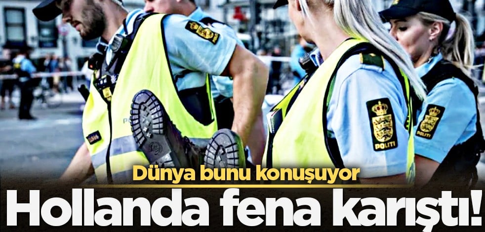 Hollanda'da fosil yakıt ve petrol politikalarını protesto: Aktivistler destek verdi, isyan büyüyor! Binlerce kişi gözaltında!