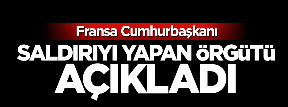 Hollande saldırıyı kimin yaptığını açıkladı