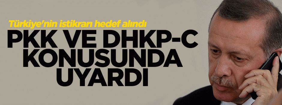 Hollande'dan Erdoğan'a telefon