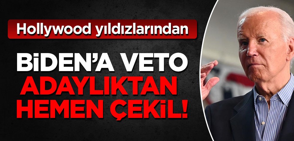 Hollywood yıldızlarından çık mesajları! Biden’a veto: ‘Adaylıktan hemen çekil’... Milyonlar dört gözle bekliyor