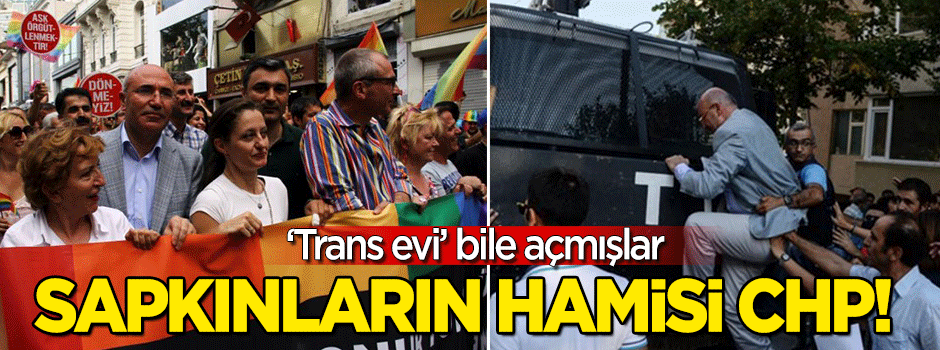 Homoların hamisi CHP