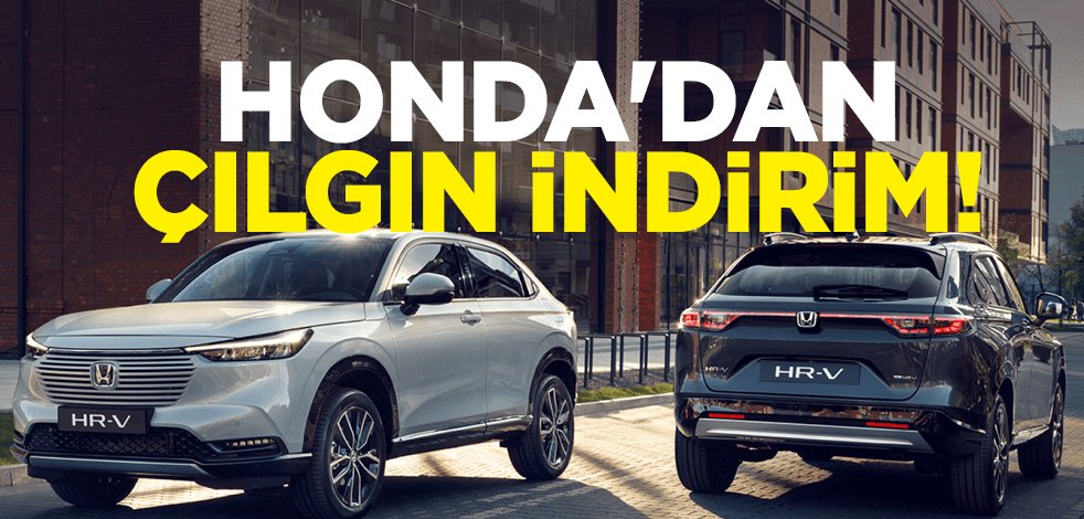 Honda'dan çılgın indirim! İşte yeni fiyat