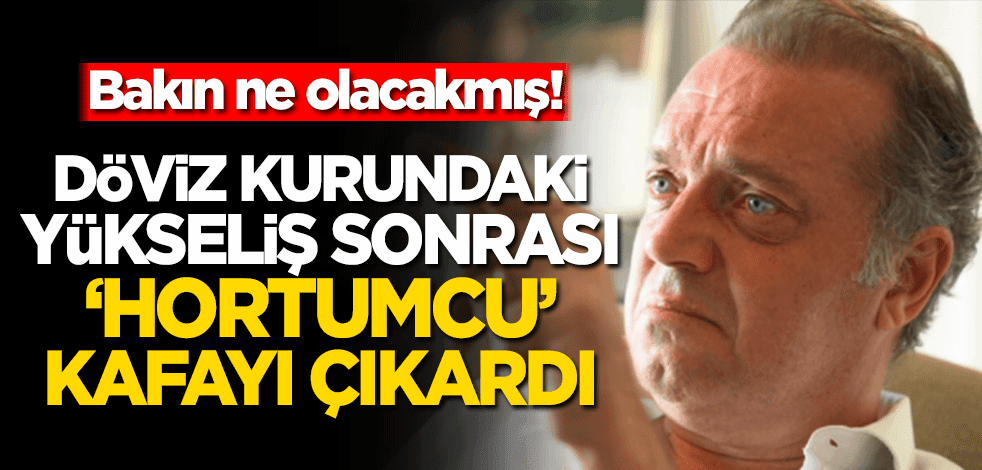 Hortumcu Cem Uzan'dan ekonomi açıklaması!