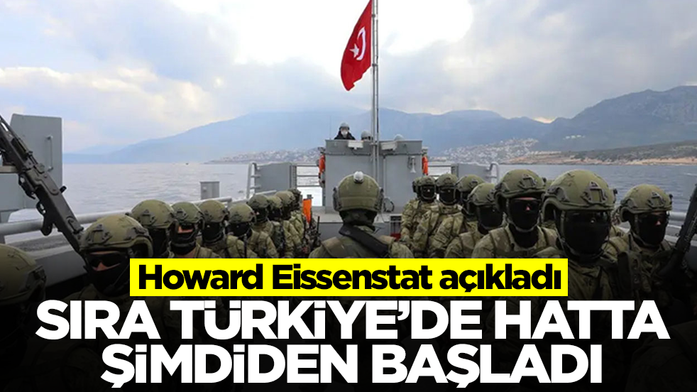 Howard Eissenstat açıkladı: Sıra Türkiye'de hatta şimdiden başladı
