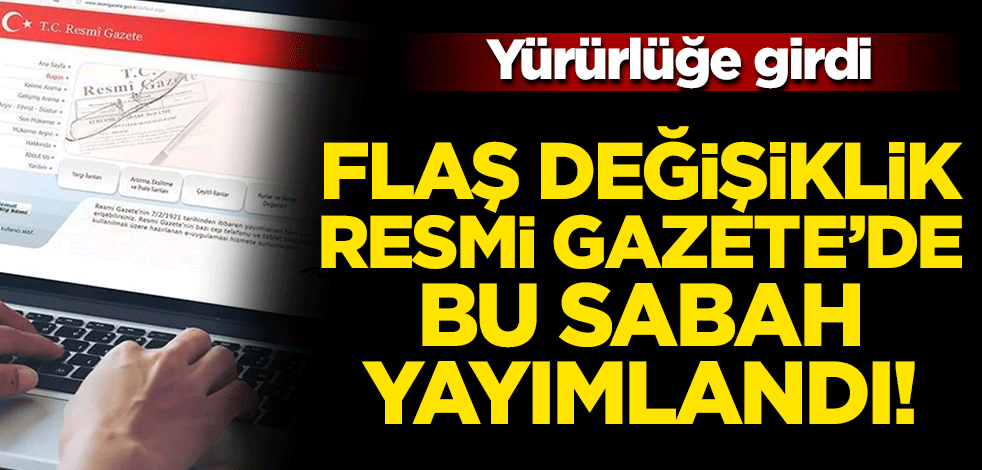 HSK kararnamesi yürürlüğe girdi... Görev değişiklikleri Resmi Gazete'de yayımlandı