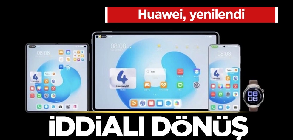 Huawei dünyada da yankı buldu! Yenilenen HarmonyOS ile cesur bir dönüş yapıyor: her şey plana uygun giderse