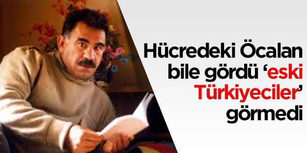 Hücredeki Öcalan bile gördü "eski Türkiyeciler" göremedi