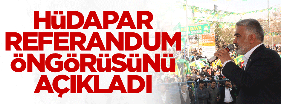 HÜDA-PAR referandum öngörüsünü açıkladı