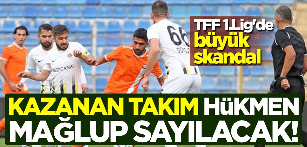 Hükmen mağlup sayılacak! Menemenspor, Adanaspor maçında yabancı kuralını ihlal etti