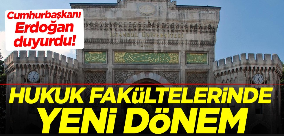 Hukuk fakültelerinde yeni dönem! Öğrenim süresi 5 yıla çıkıyor